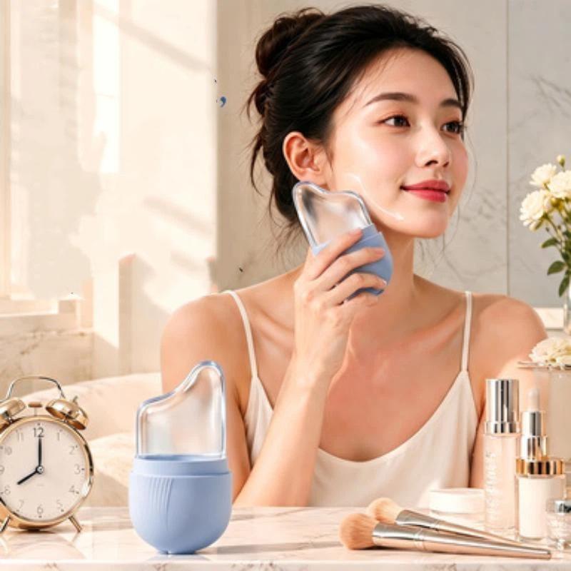 Face Ice Roller Puffiness - Reusable Silicone Ice Face Roller Mold