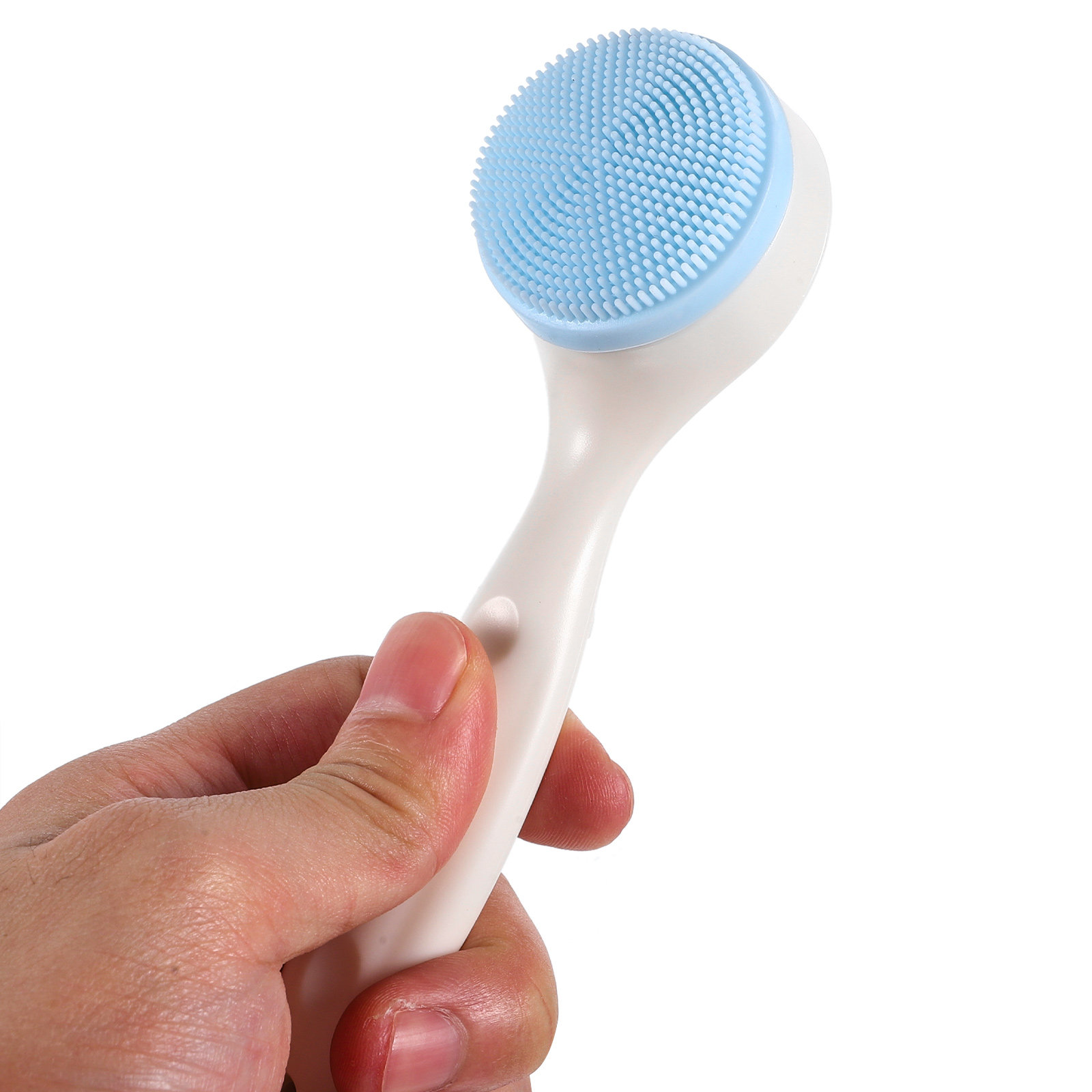 Silicone Face Scrubber Electric - 2Pcs Facial Brush Silicone Face Cleaning