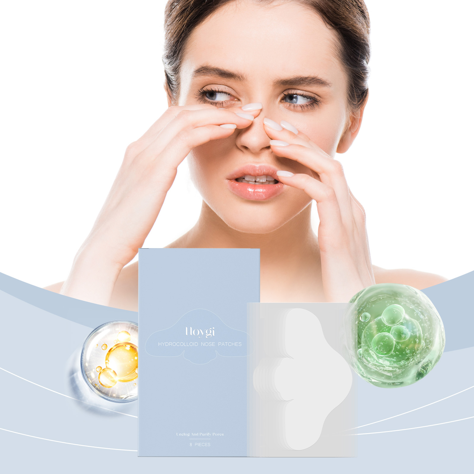 Salicylic Acid Blackhead Remover - Salicylic Acid Nose Pore Strips Oil