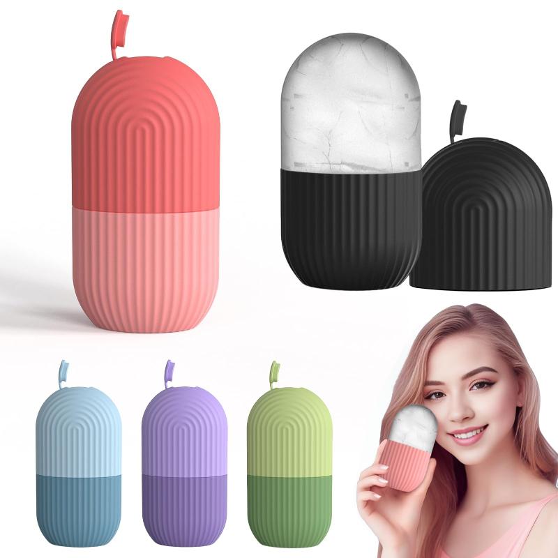 Face Ice Roller Puffiness - New·Face Ice Roller Silicone Beauty Ice