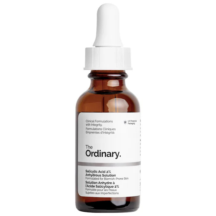 Hyaluronic Acid Facial Serum - Salicylic Acid 2% Anhydrous Solution 30ml