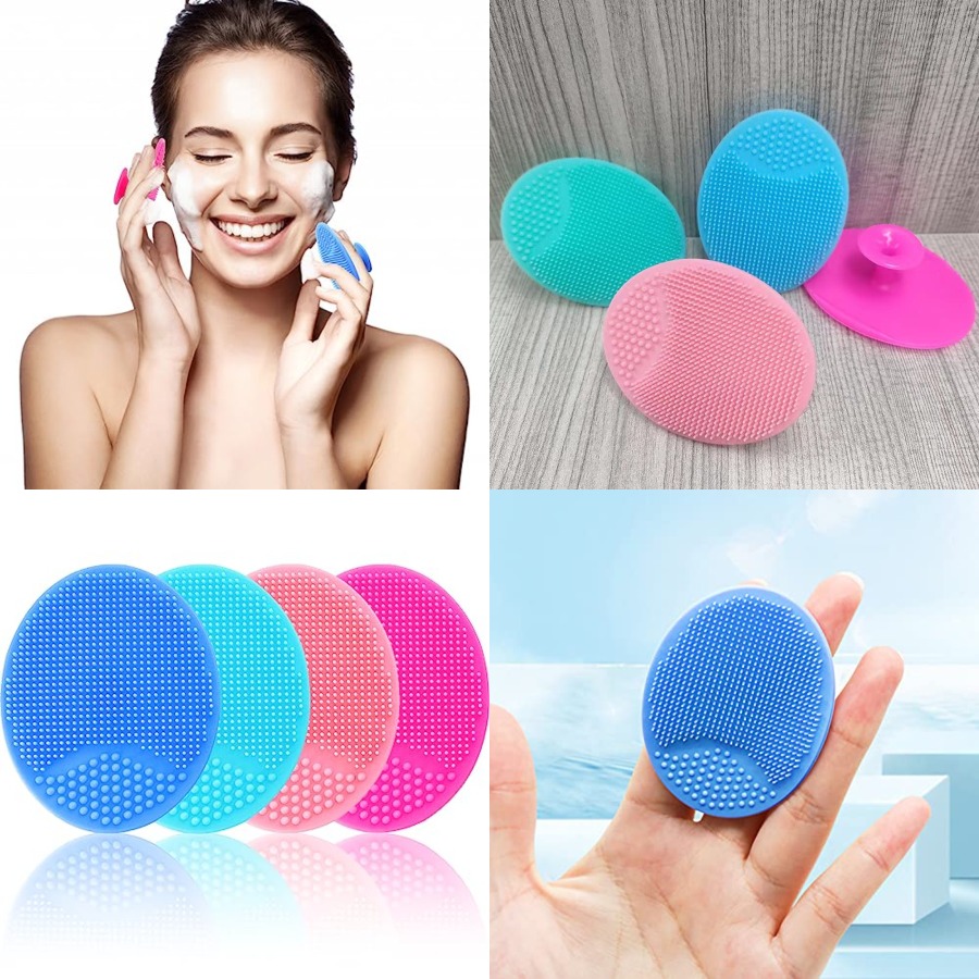Silicone Face Scrubber Electric - Silicone Facial Cleansing Brush - 4