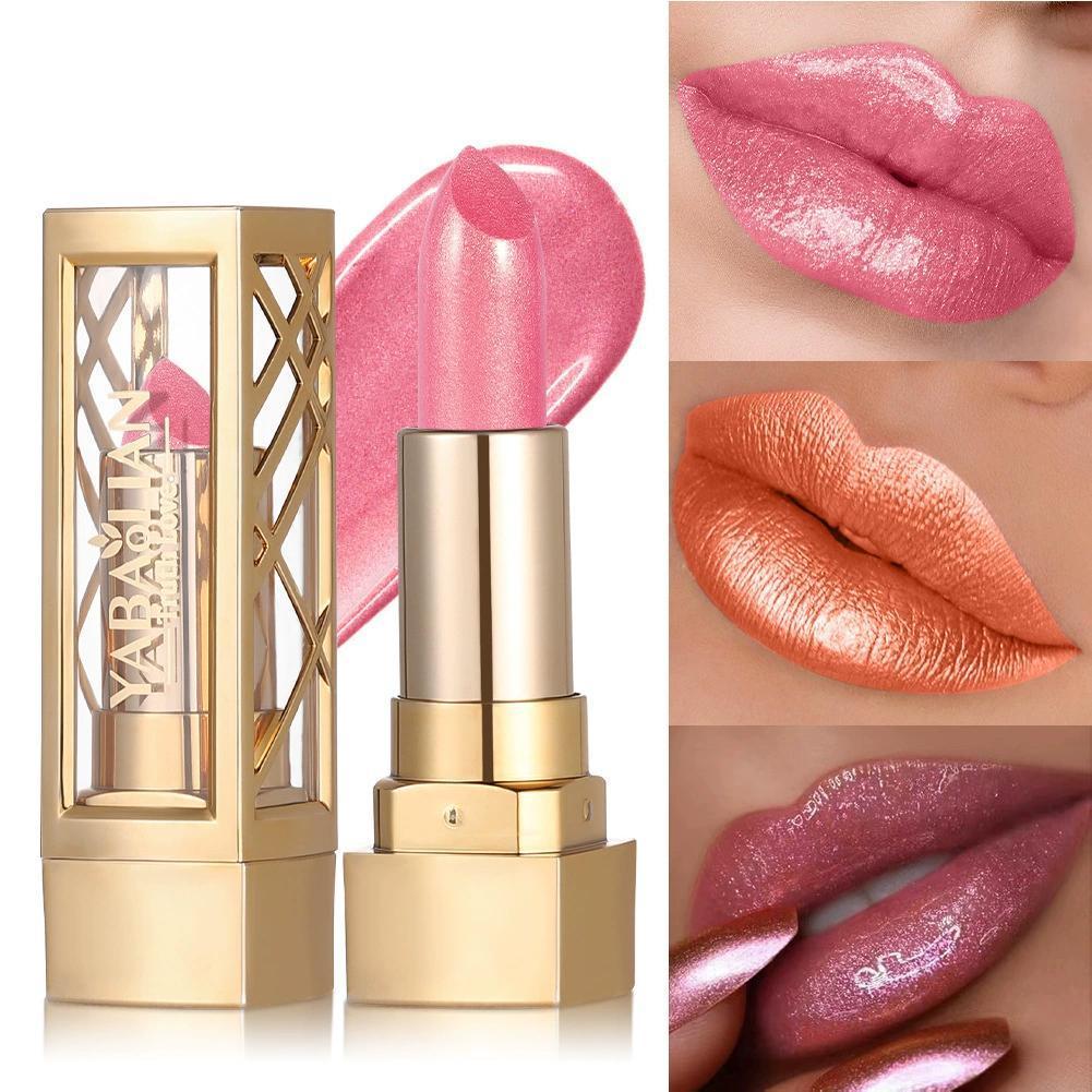 Matte Velvet Lip Tint Long Lasting - Matte Pearlescent Glitter Velvet Lipstick Moisturizing