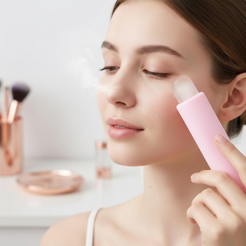 Face Ice Roller Puffiness - Silicone Cube Tray Shape Ice Roller