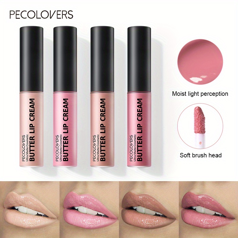 Nude Lip Gloss Waterproof Matt - Matte Velvet Lip Tint Long Lasting 评论和价格