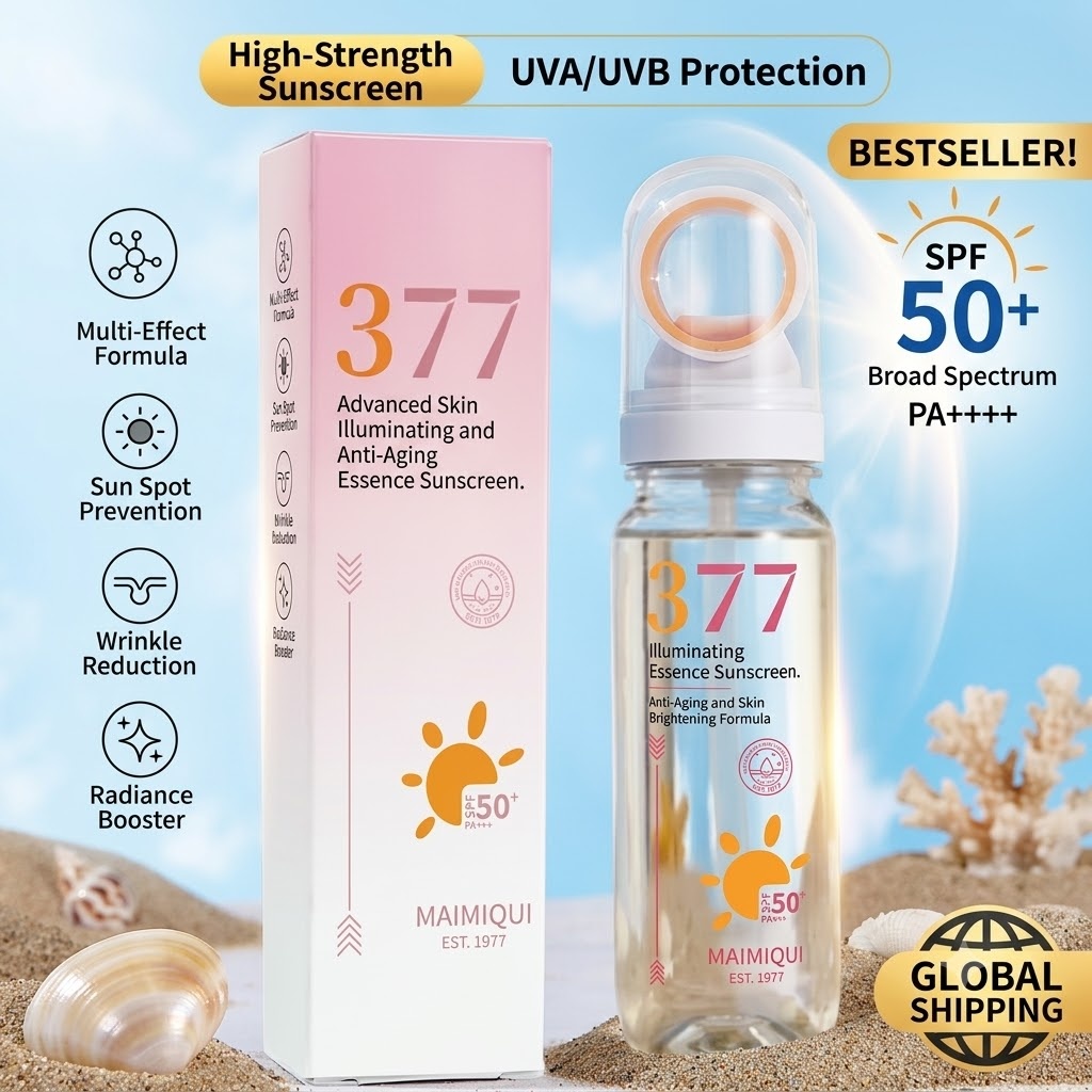MAIMIQI 90g 377 Whitening Suns - Spf 50 Waterproof Sunscreen 评论和价格