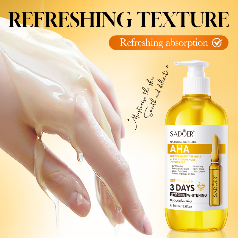 SADOER AHA Whitening Body Esse - Hyaluronic Acid Facial Serum 评论和价格