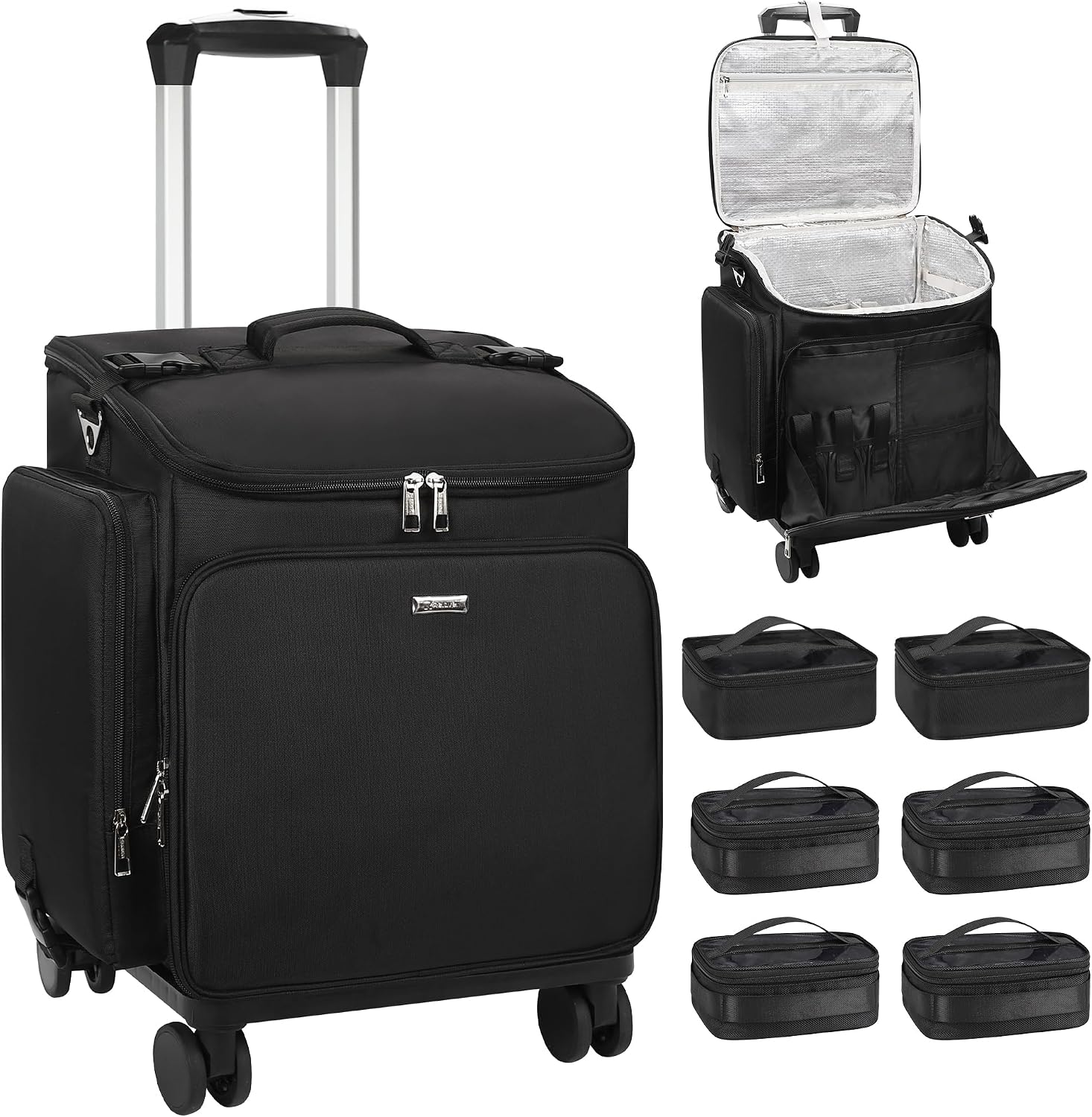 Rolling Makeup Case Hair Tools - Makeup 评论和价格
