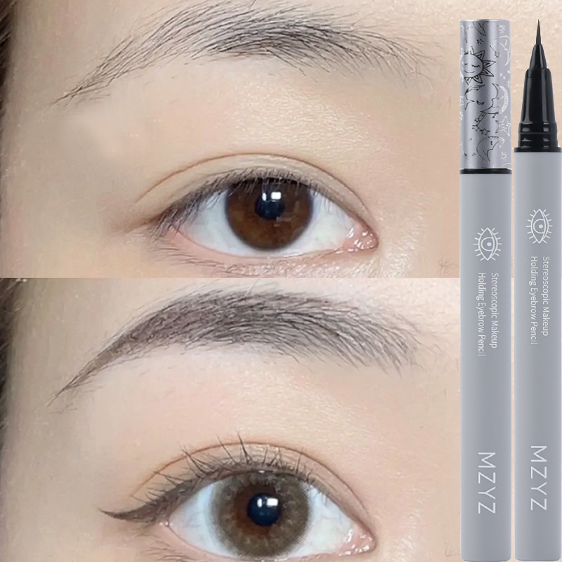 Multifunctional Liquid Eyebrow - Waterproof Liquid Eyeliner Pen 评论和价格