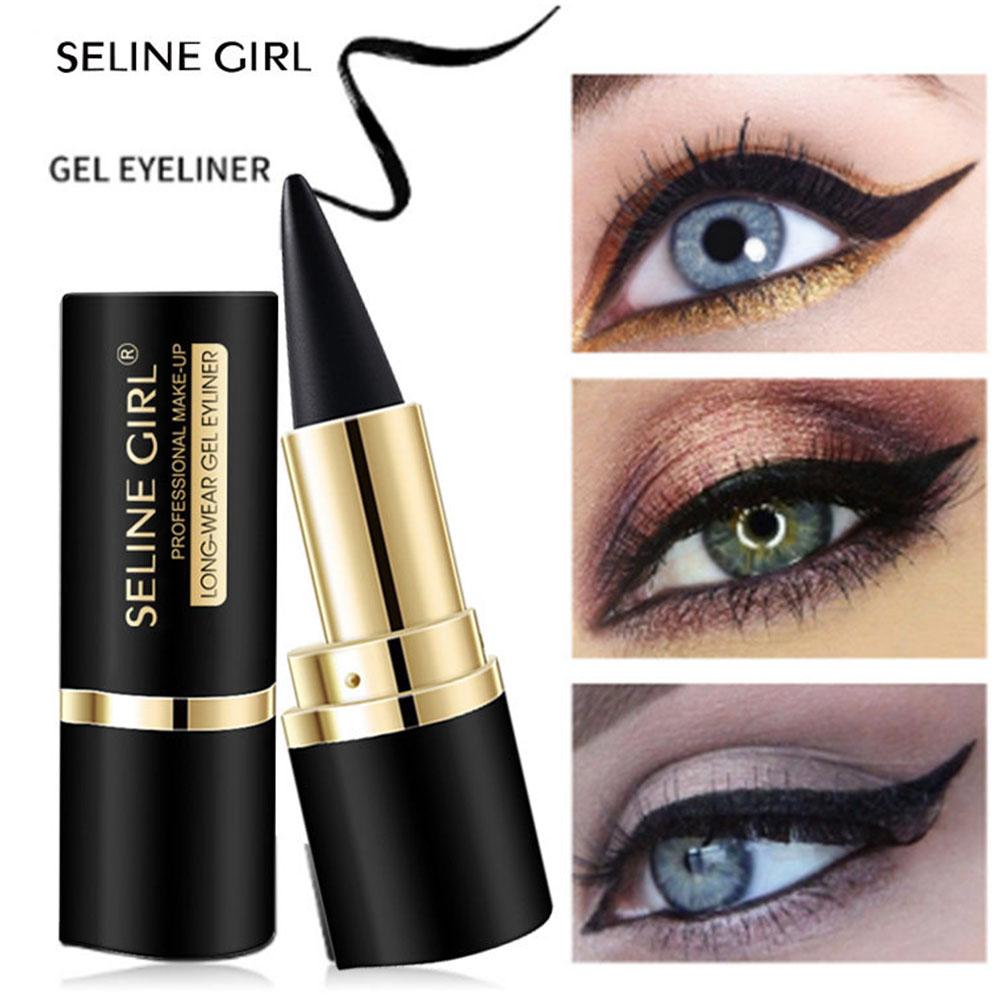 Black Gel Eyeliner Quick Dryin - Waterproof Liquid Eyeliner Pen 评论和价格