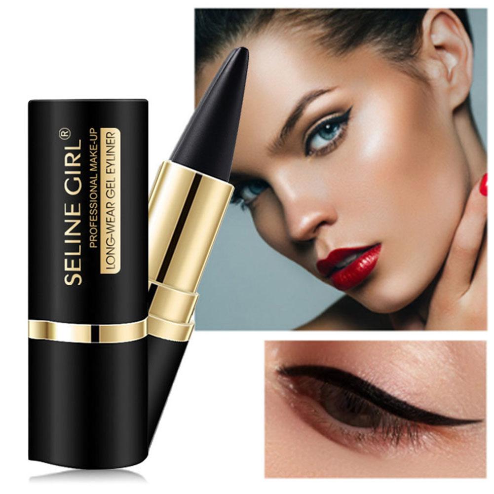 Black Gel Eyeliner Quick Dryin - Waterproof Liquid Eyeliner Pen 评论和价格