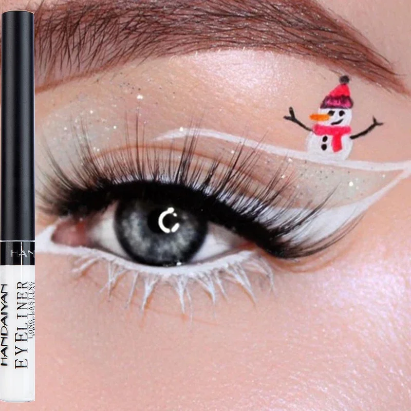 12 Colors Colorful Liquid Eyel - Waterproof Liquid Eyeliner Pen 评论和价格