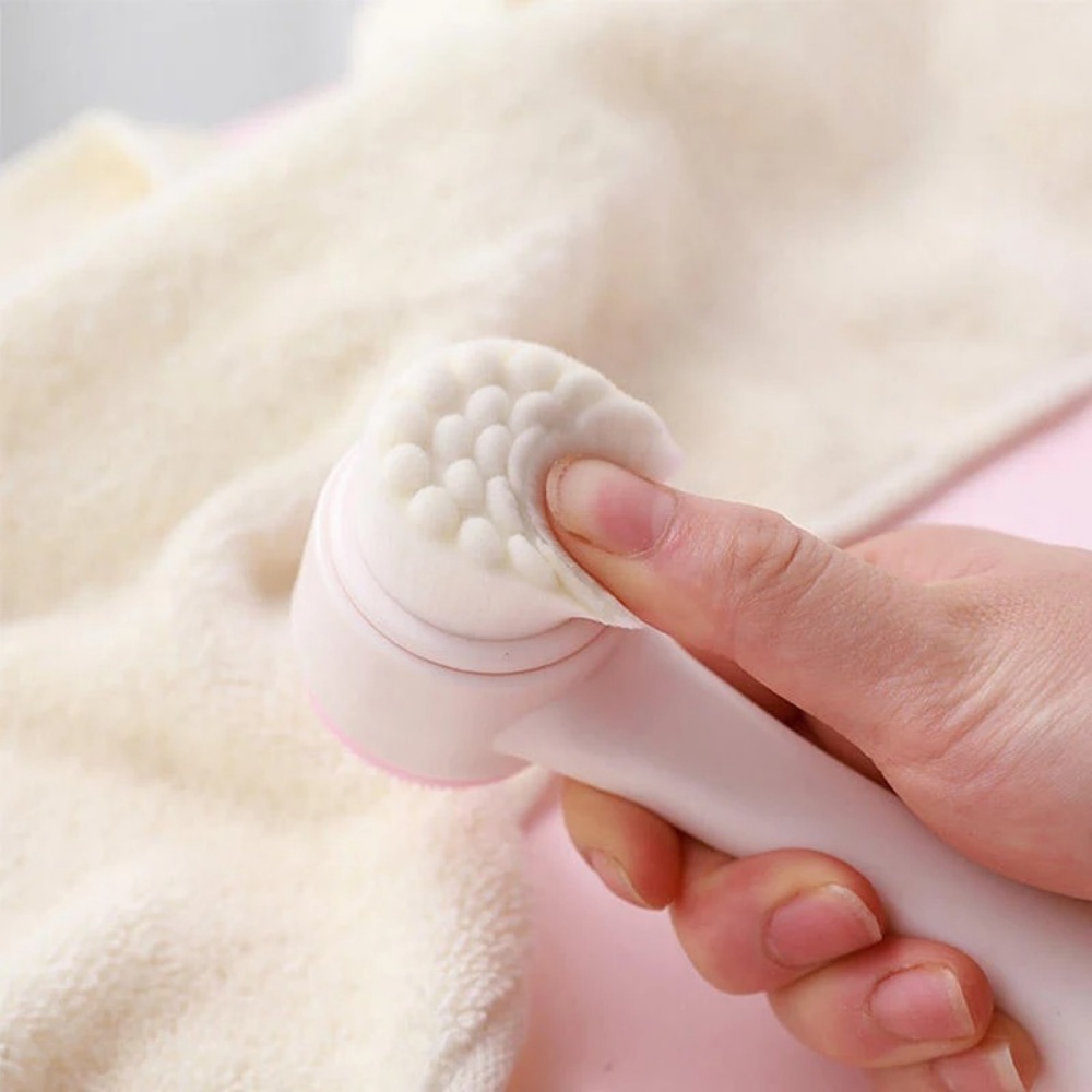 3D Double‑Sided Silicone Facia - Silicone Face Scrubber Electric 评论和价格