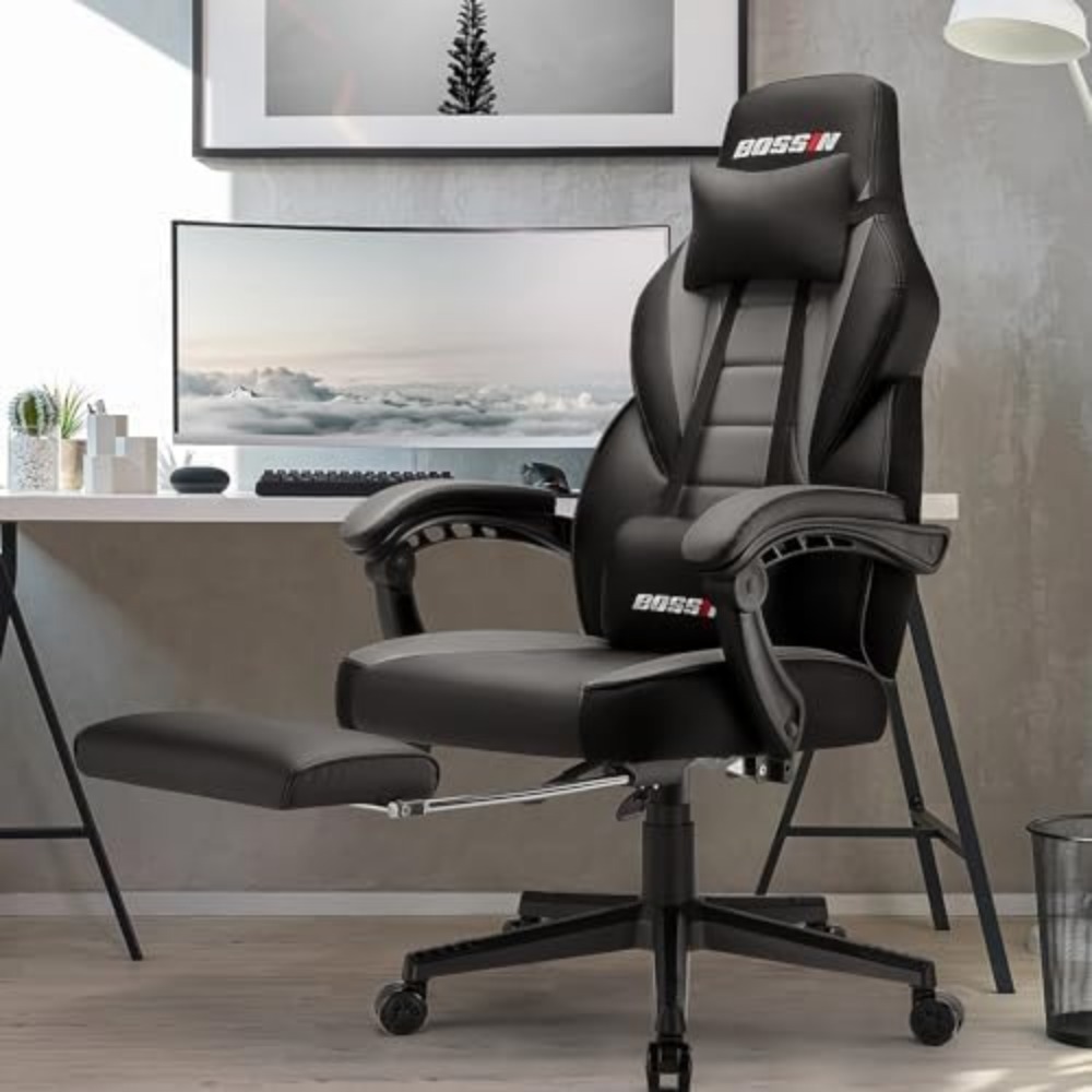 Ergonomic Heavy Duty Gaming Ch - Massage 评论和价格