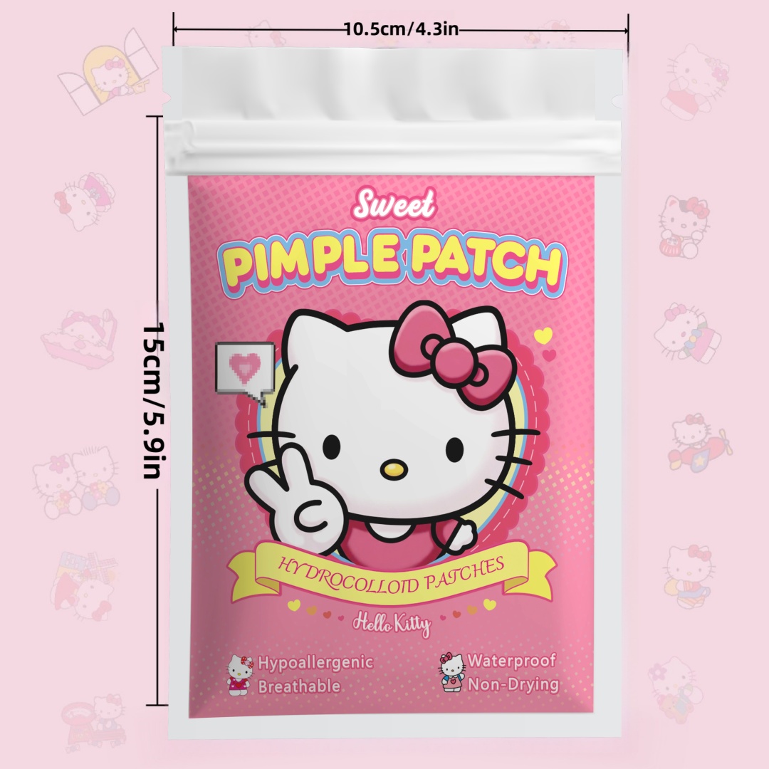 48/120PCS hello kitty Acne pat - Hydrocolloid Pimple Patch 评论和价格