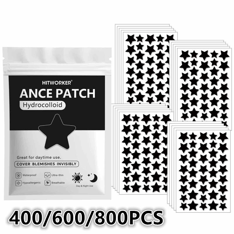 400/600/800Pcs Star Shape Hydr - Hydrocolloid Pimple Patch 评论和价格