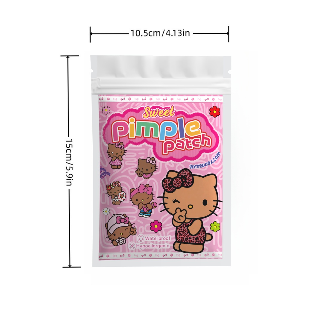 100PCS hello kitty Acne patche - Hydrocolloid Pimple Patch 评论和价格