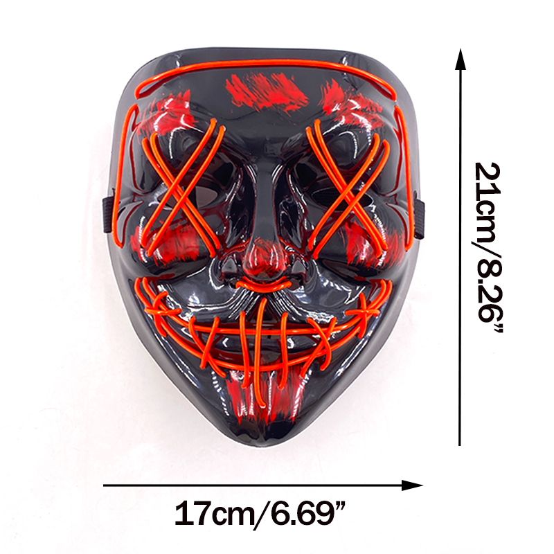 Wireless Neon LED Purge Mask G - Led Light Therapy Face Mask 评论和价格