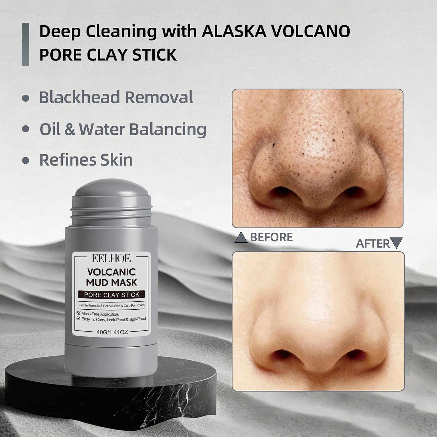Alaska Volcano & Green Tea Dee - Green Tea Cleansing Clay Mask 评论和价格