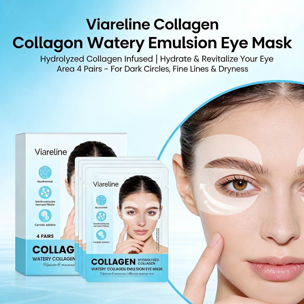 Collagen Eye Patches Reduce Fi - Collagen Under Eye Patches 评论和价格