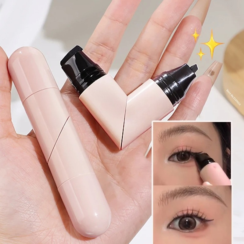 1Pc Rotate Eyeliner Stamp Inte - Waterproof Liquid Eyeliner Pen 评论和价格