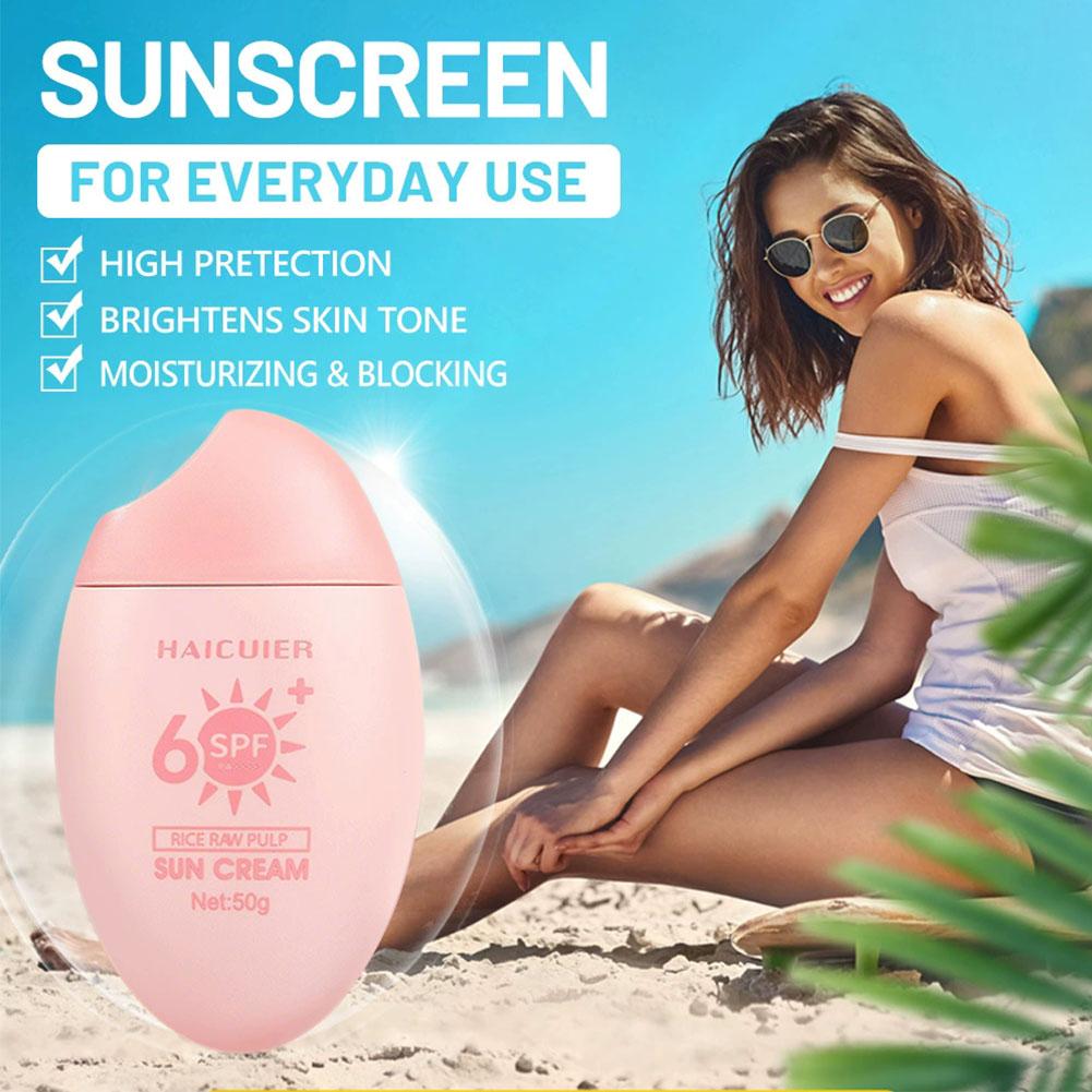SPF50+ Sunscreen Rice Raw Pulp - Spf 50 Waterproof Sunscreen 评论和价格