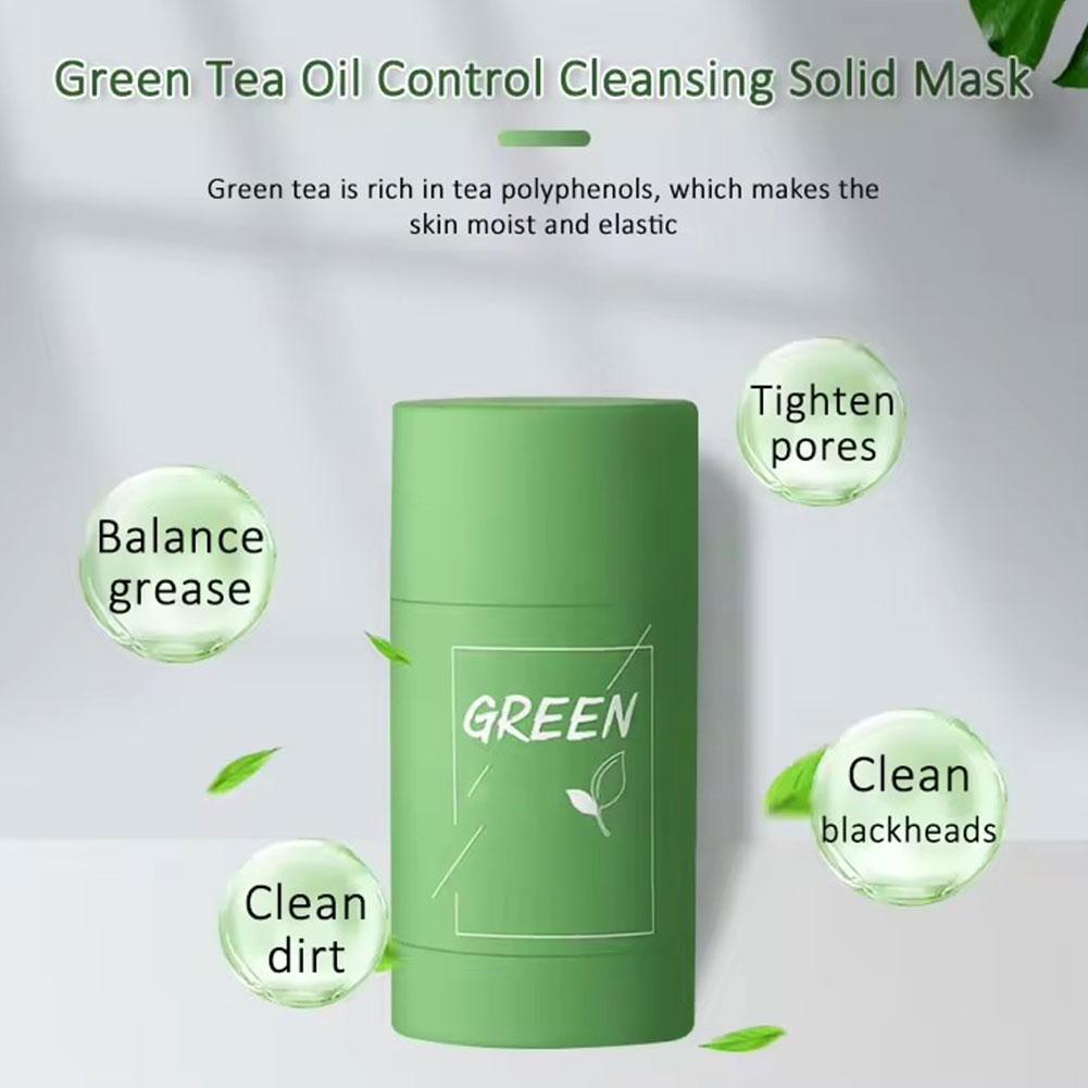 1/3PCS Green Tea Clay Stick Fo - Green Tea Cleansing Clay Mask 评论和价格