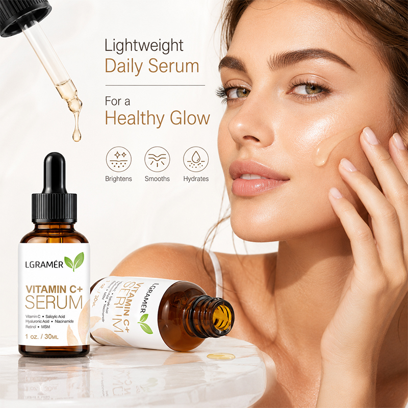 Vitamin C+ Facial Serum With H - Hyaluronic Acid Facial Serum 评论和价格