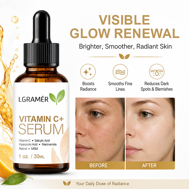 Vitamin C+ Facial Serum With H - Hyaluronic Acid Facial Serum 评论和价格
