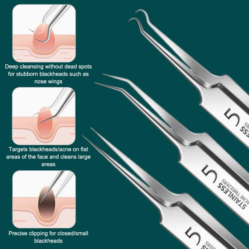 7/8Pcs Blackhead Remover Kit P - Skincare 评论和价格