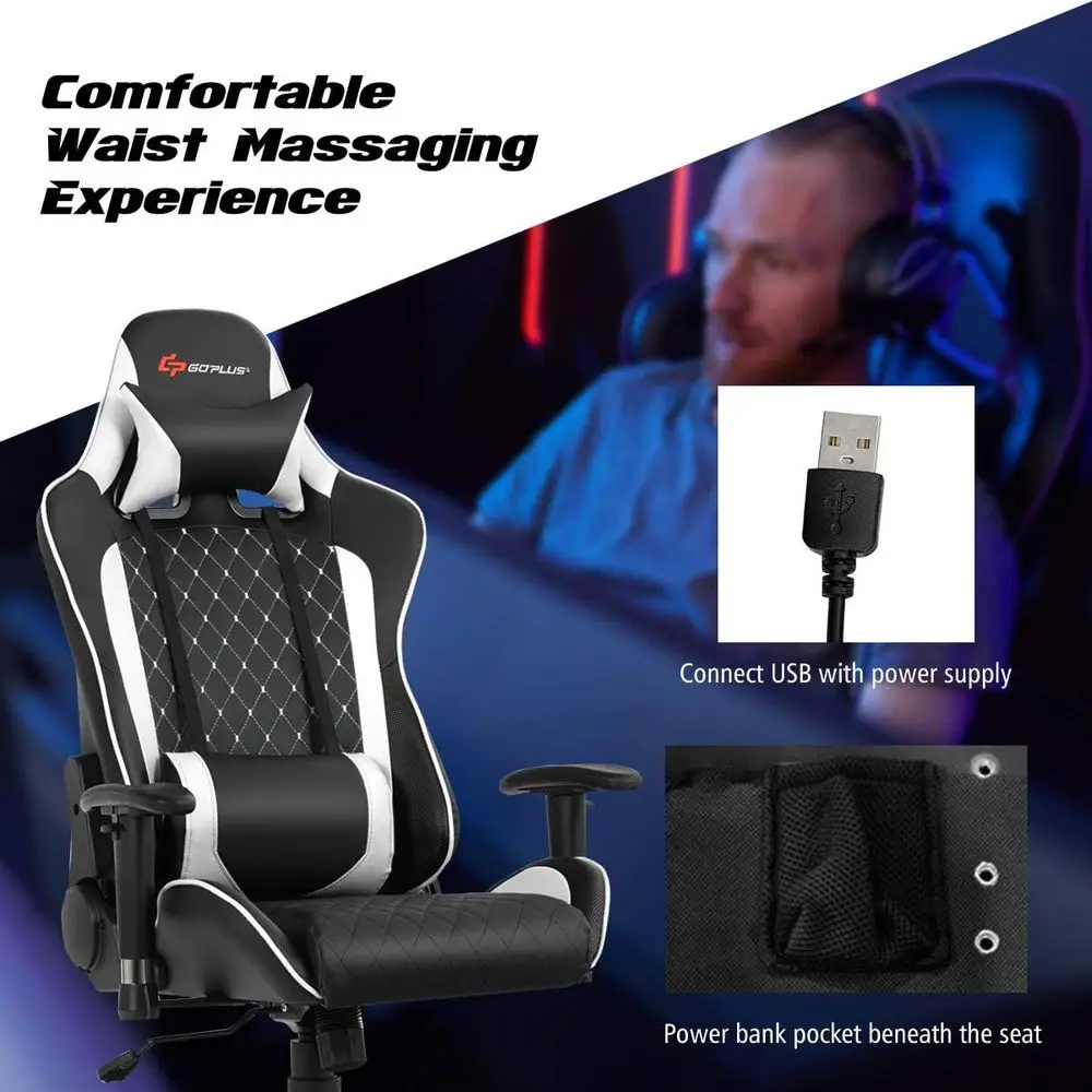 Ergonomic Adjustable Gaming Re - Massage 评论和价格