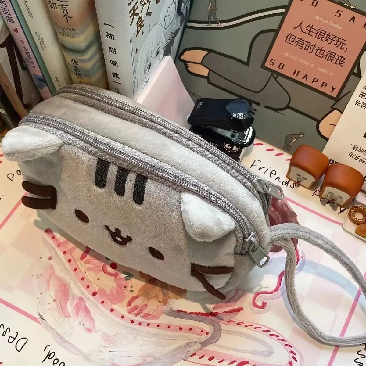 Kawaii Pusheen Fat Cat Cartoon - Makeup 评论和价格
