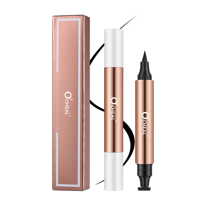 O'CHEAL Eyeliner Stamp Black L - Waterproof Liquid Eyeliner Pen 评论和价格