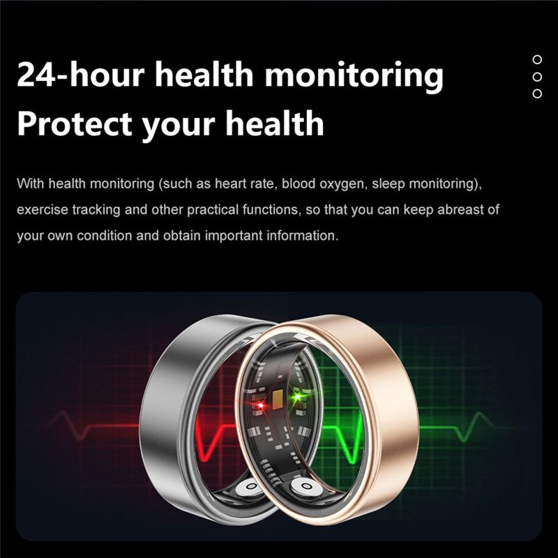 ABZZ-SR06 Smart Ring, Health M - Health Monitors 评论和价格