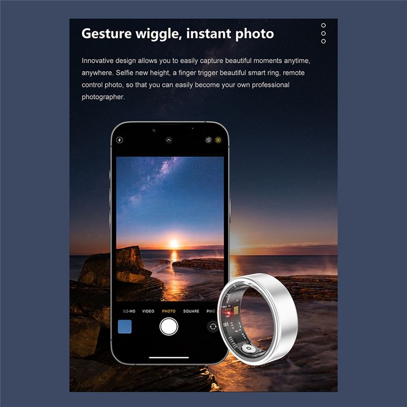 ABZZ-SR06 Smart Ring, Health M - Health Monitors 评论和价格