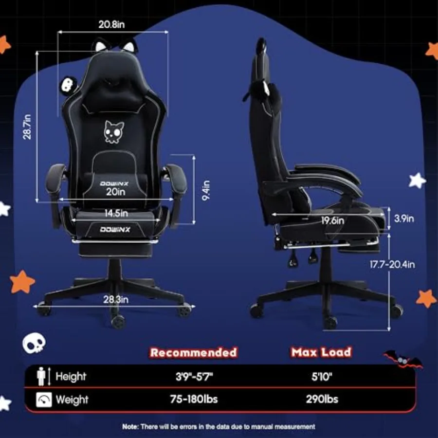 Gaming Chair for Adults with C - Massage 评论和价格
