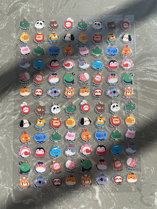 Mini Pvc Kawaii Pattern Poster - Nail Art 评论和价格