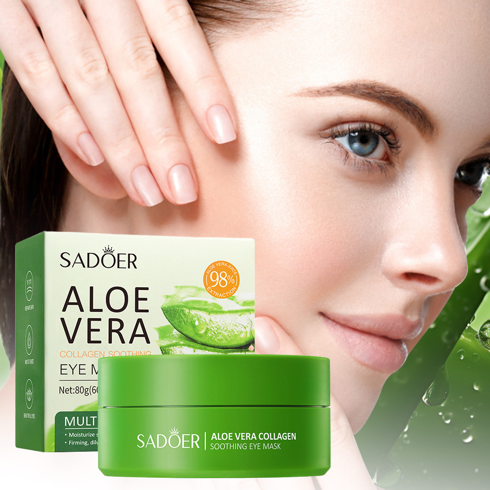 SADOER Aloe Vera Collagen Soot - Collagen Under Eye Patches 评论和价格