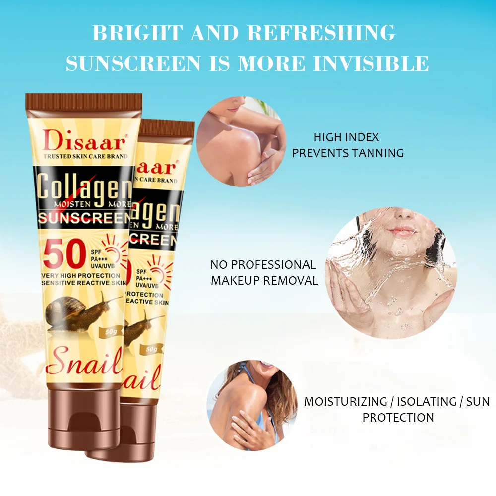 Disaar Bone Collagen Sunscreen - Spf 50 Waterproof Sunscreen 评论和价格