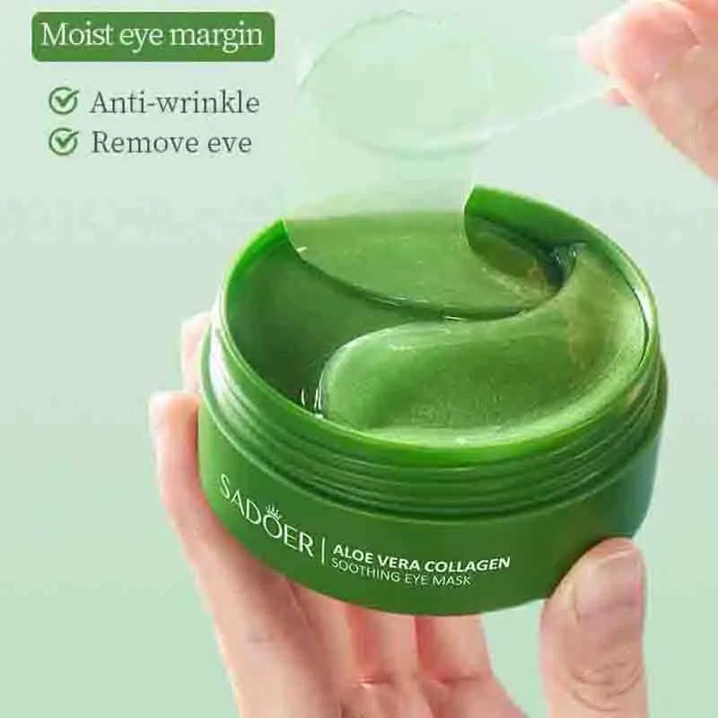 60pcs Aloe Vera Collagen Eye M - Collagen Under Eye Patches 评论和价格