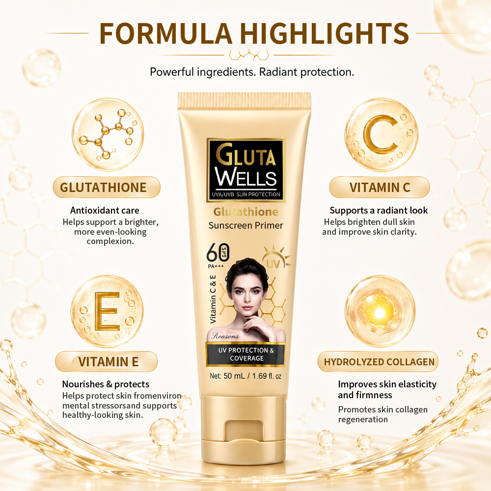 Whitening Sunscreen Face Care  - Spf 50 Waterproof Sunscreen 评论和价格
