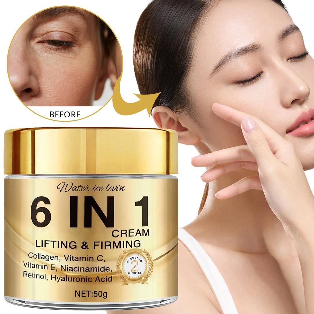 6 in 1 Anti-Wrinkle Cream Coll - Retinol Anti Wrinkle Cream 评论和价格