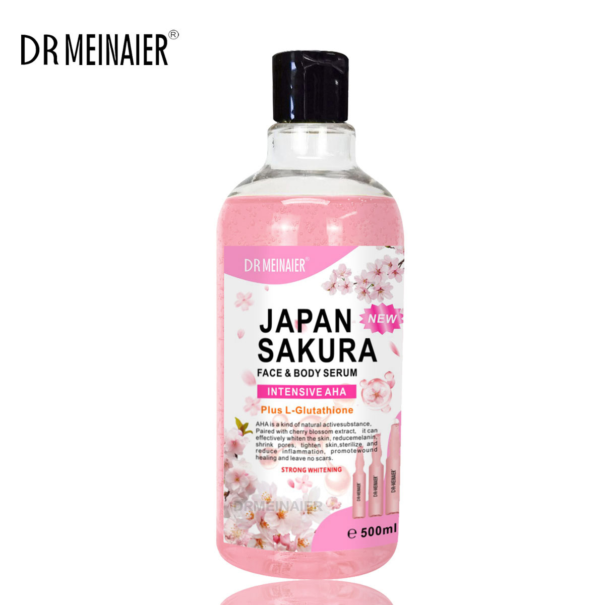 500ml Japan Sakura Face Body S - Niacinamide Pore Shrinking Essence 评论和价格