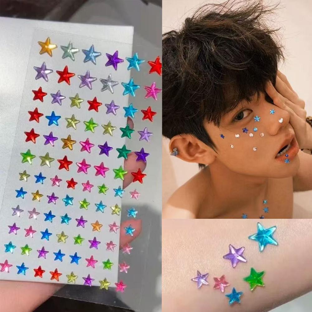 Self-Adhesive Face Rhinestones - Nail Art 评论和价格
