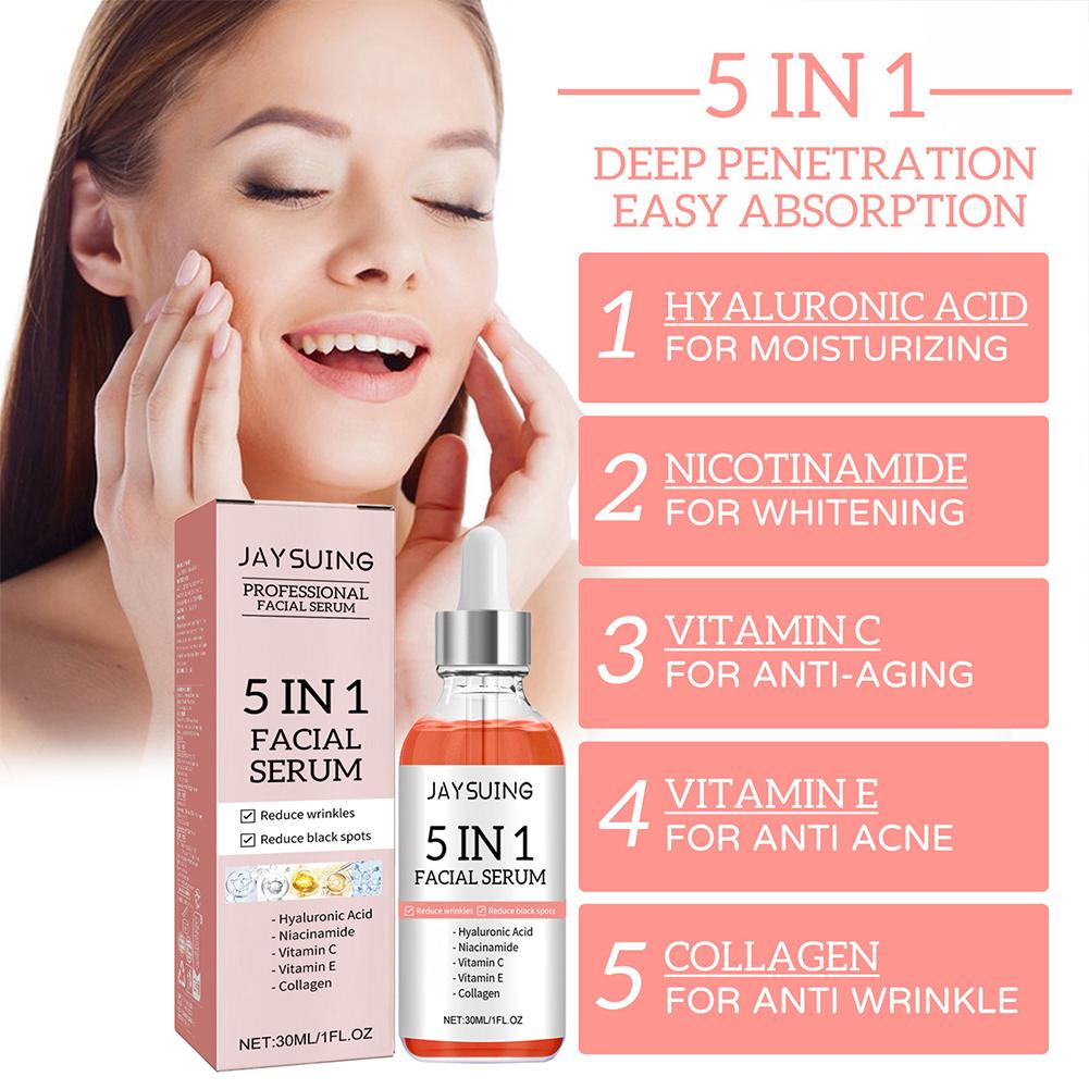 5-in-1 Vitamin C & Hyaluronic  - Niacinamide Pore Shrinking Essence 评论和价格