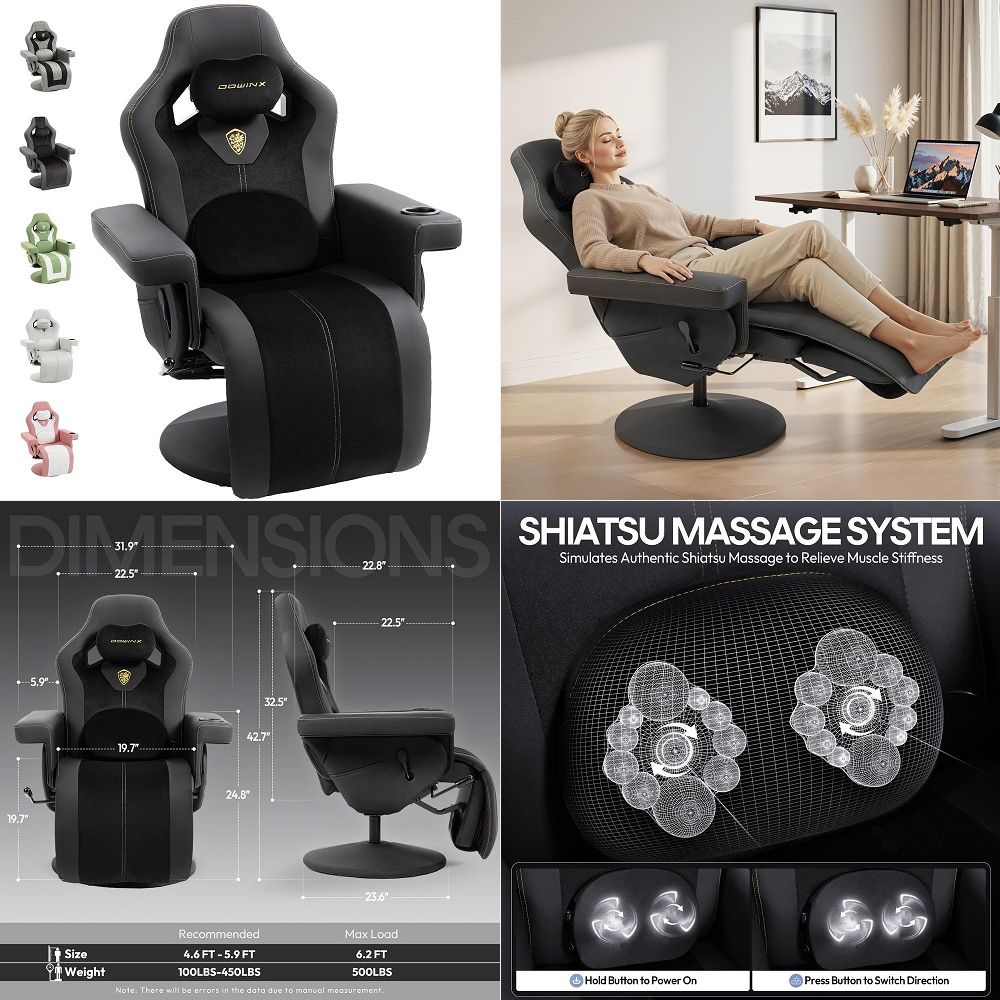 M6 Gaming Chair with Climate C - Massage 评论和价格