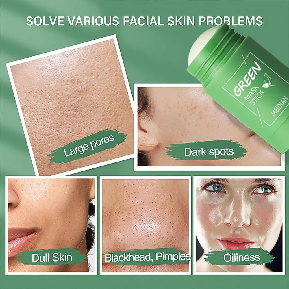 Green Tea Mask Stick Remove Bl - Green Tea Cleansing Clay Mask 评论和价格