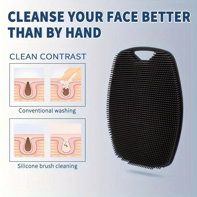 Exfoliating Silicone Bath Brus - Silicone Face Scrubber Electric 评论和价格