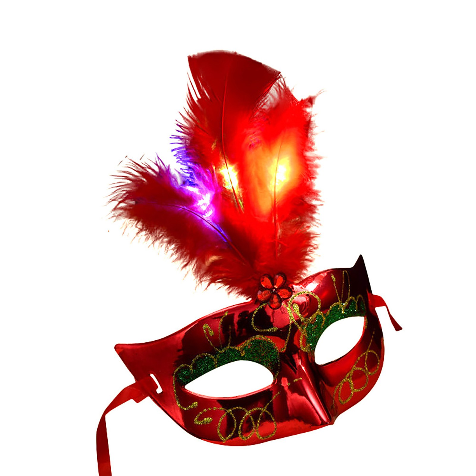Glowing Feather LED Masks Veni - Led Light Therapy Face Mask 评论和价格