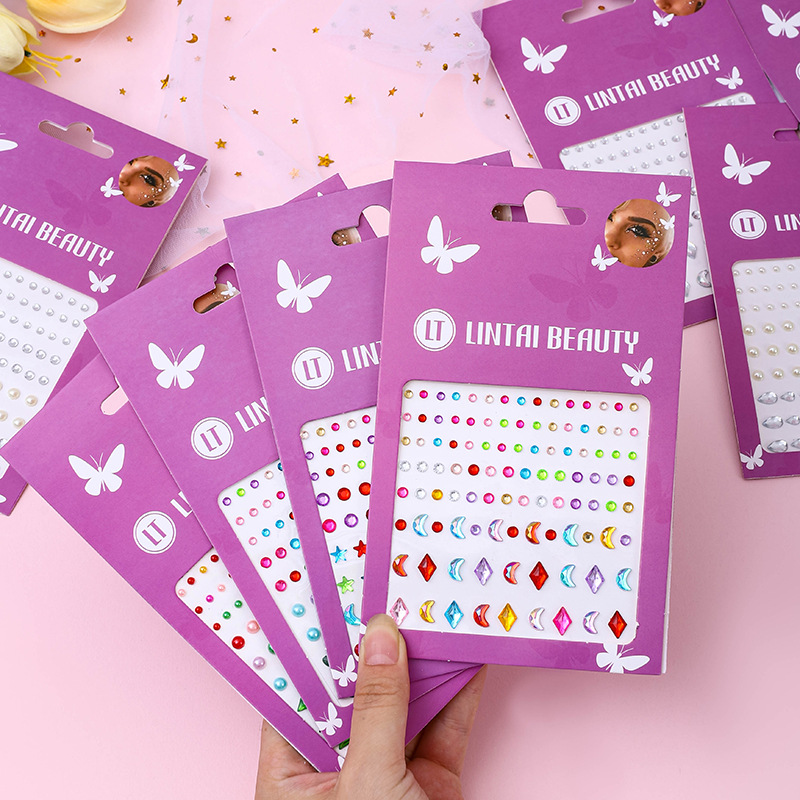 Hot Selling Face Gems Stickers - Nail Art 评论和价格